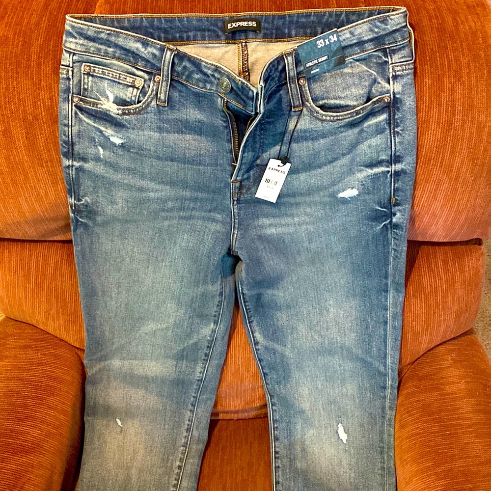 Brand New Express Jeans: Athletic Skinny!!